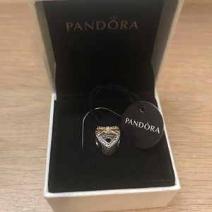 Pandora Sterling Silver Wedding Heart Charm